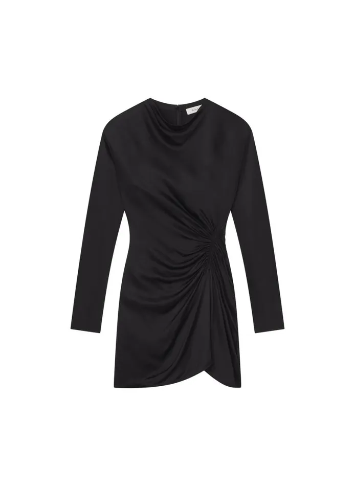 Women Dresses ALC Georgia Satin Mini Dress Black
