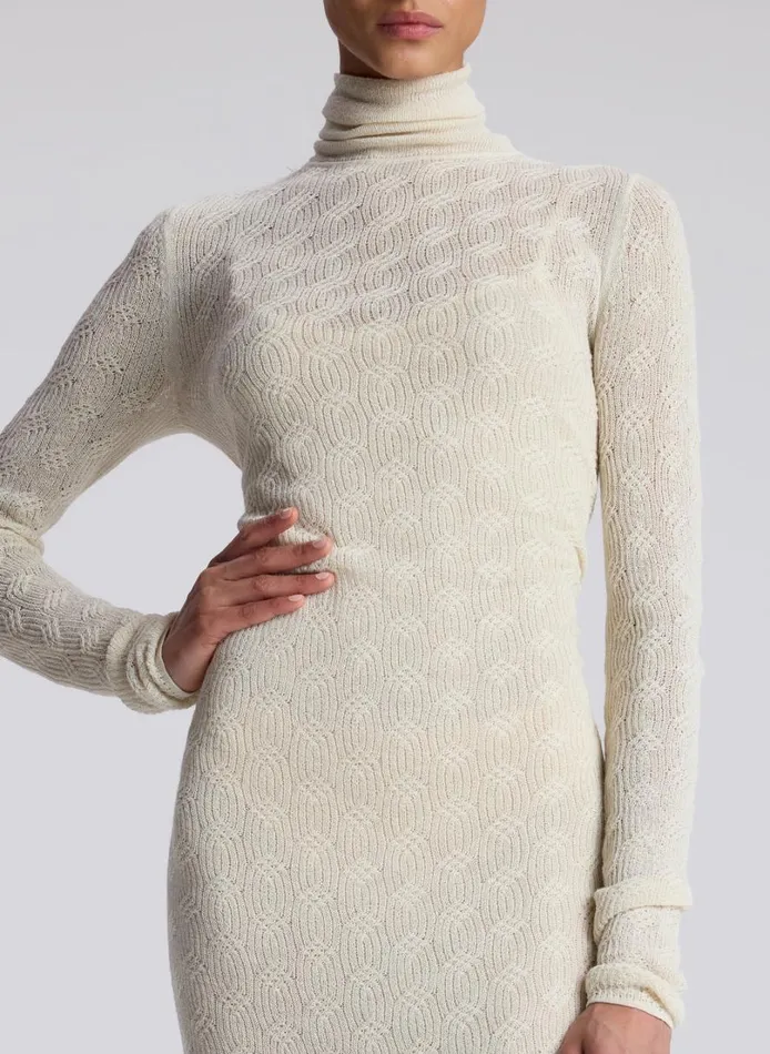 Women Dresses ALC Jayce Alpaca Maxi Dress Cream