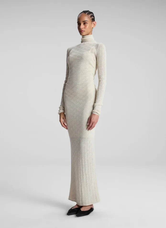 Women Dresses ALC Jayce Alpaca Maxi Dress Cream