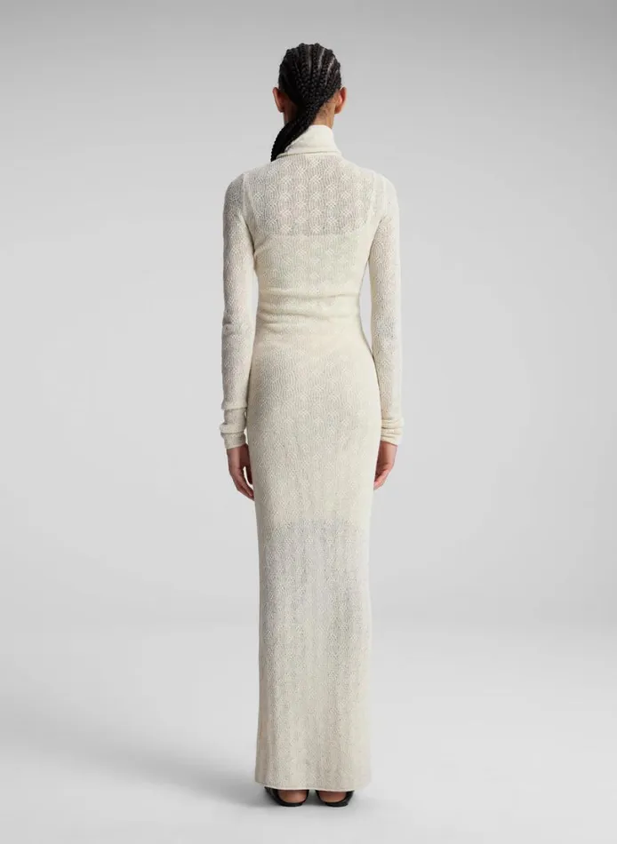 Women Dresses ALC Jayce Alpaca Maxi Dress Cream