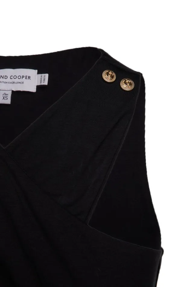 Women Dresses Holland Cooper Mayfair Midi Dress Black