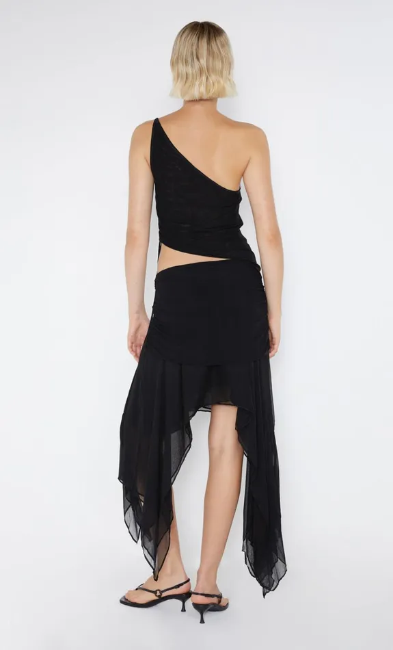 Women ELIZETTE ASYM TANK 8211 BLACK Bec Bridge Sleeveless