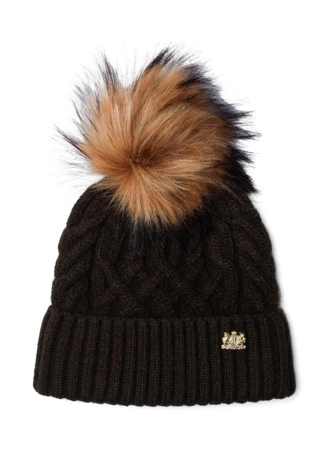 WomenEquestrian Hats and Headbands Holland Cooper Windsor Bobble Hat Fern Green WomenEquestrian Hats and Headbands Holland Cooper Windsor Bobble Hat Fern Green