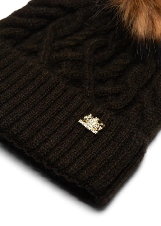 WomenEquestrian Hats and Headbands Holland Cooper Windsor Bobble Hat Fern Green WomenEquestrian Hats and Headbands Holland Cooper Windsor Bobble Hat Fern Green