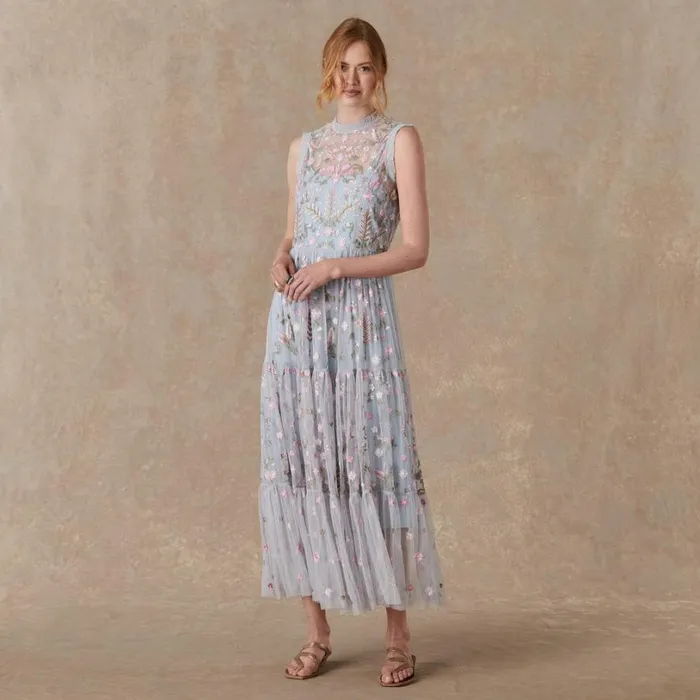 Women Fabled Dreams Dress Light Blue Sundance Catalog Dresses and Jumpsuits Women Fabled Dreams Dress Light Blue Sundance Catalog Dresses and Jumpsuits