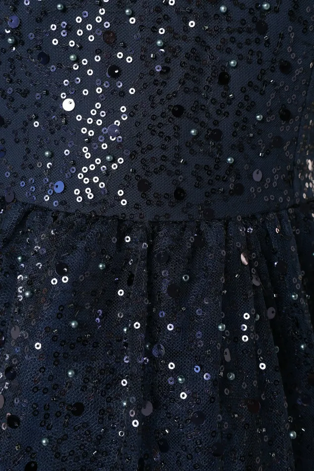 Women Fall Dresses Petal and Pup Karina Mini Dress Navy