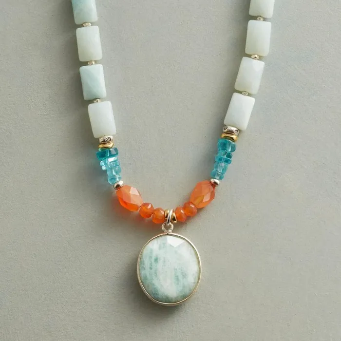 Women Fire And Water Necklace Sundance Catalog Necklaces