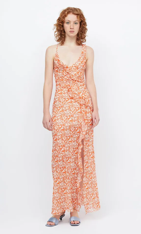 Women FIREFLY FRILL MAXI DRESS 8211 FIESTA FLORAL Bec Bridge Maxi Dresses