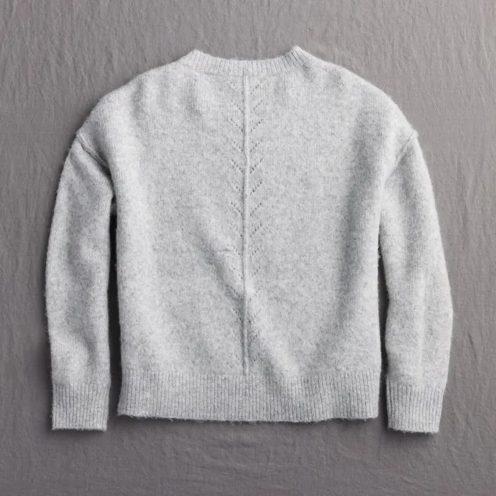 Women Flight Of Fancy Sweater Soft Gray Sundance Catalog Sweaters
