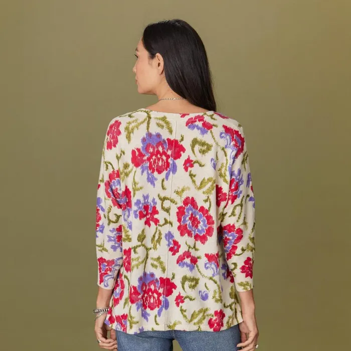 Women Floral Johanna Sweater Ivory Floral Sundance Catalog Sweaters Women Floral Johanna Sweater Ivory Floral Sundance Catalog Sweaters