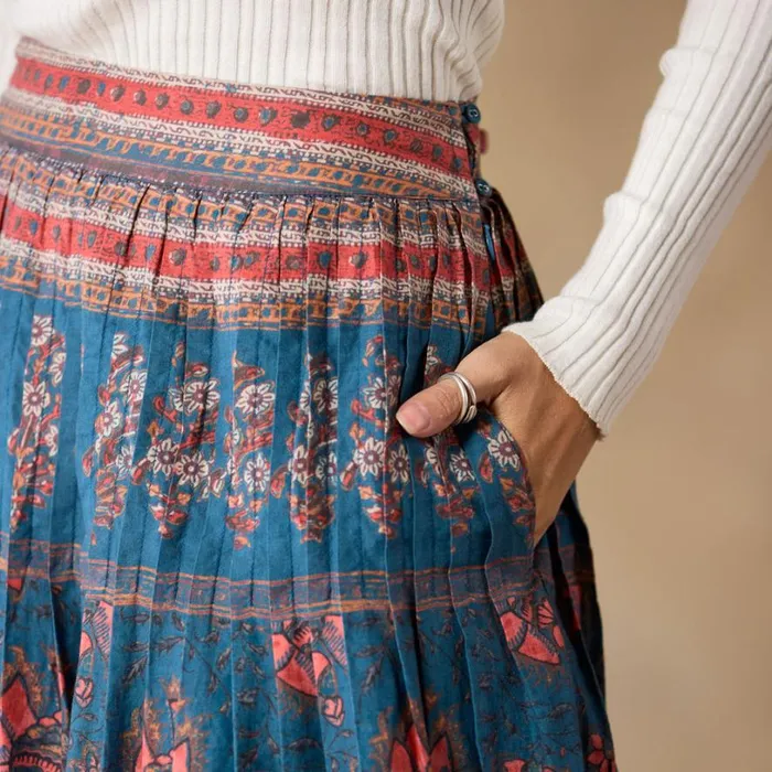 Women Flower Crowns Skirt Petite Teal Sundance Catalog Petite Styles Women Flower Crowns Skirt Petite Teal Sundance Catalog Petite Styles