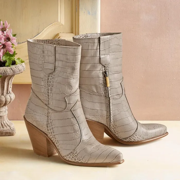 Women Germaine Boots Taupe Sundance Catalog Boots