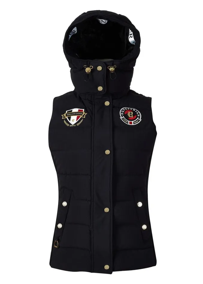 Women Gilets Holland Cooper Team HC Gilet Ink Navy Women Gilets Holland Cooper Team HC Gilet Ink Navy