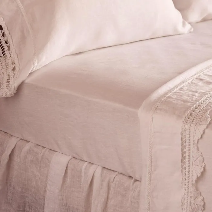 Women Gossamer Linen Fitted Sheet Sea Sundance Catalog Bedding and Bath Women Gossamer Linen Fitted Sheet Sea Sundance Catalog Bedding and Bath