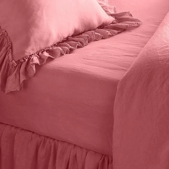 Women Gossamer Linen Fitted Sheet Sea Sundance Catalog Bedding and Bath Women Gossamer Linen Fitted Sheet Sea Sundance Catalog Bedding and Bath