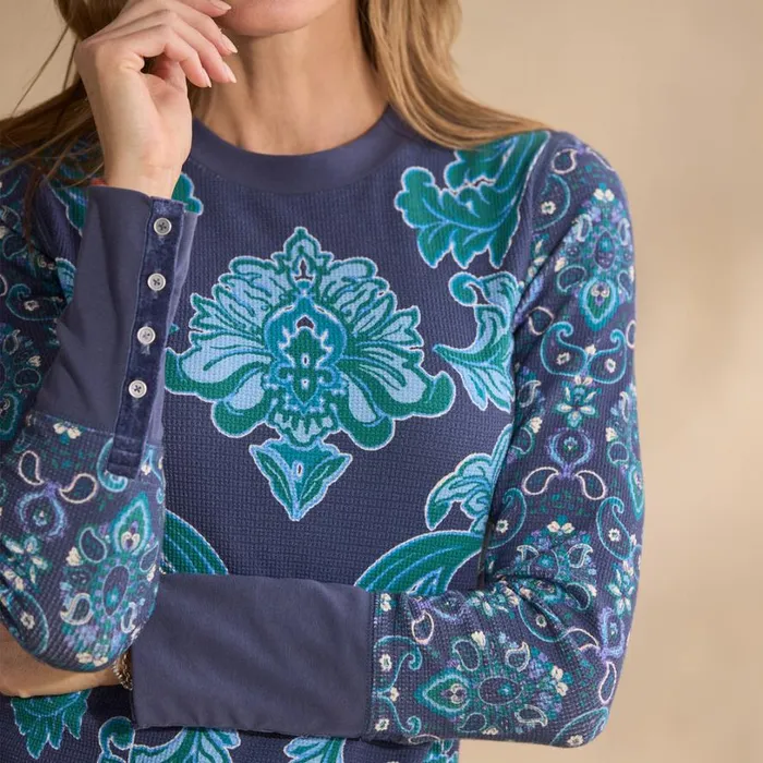 Women Gretchen Thermal Sapphire Sundance Catalog Tops Women Gretchen Thermal Sapphire Sundance Catalog Tops