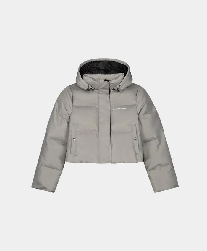 Women Grey Weather Epuff Cropped Jacket Daily Paper Jackets