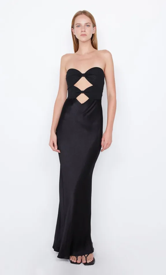 Women HALLE STRAPLESS DRESS 8211 BLACK Bec Bridge Prom Dresses