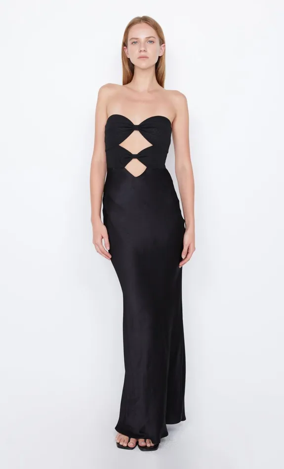 Women HALLE STRAPLESS DRESS 8211 BLACK Bec Bridge Prom Dresses