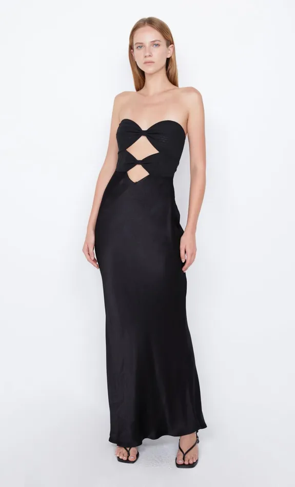 Women HALLE STRAPLESS DRESS 8211 BLACK Bec Bridge Prom Dresses