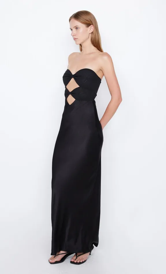 Women HALLE STRAPLESS DRESS 8211 BLACK Bec Bridge Prom Dresses
