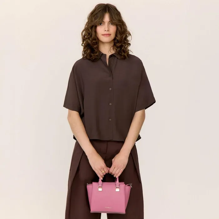 Women Harper Mini Crossbody Bag Pink Fiorelli Grab Bags