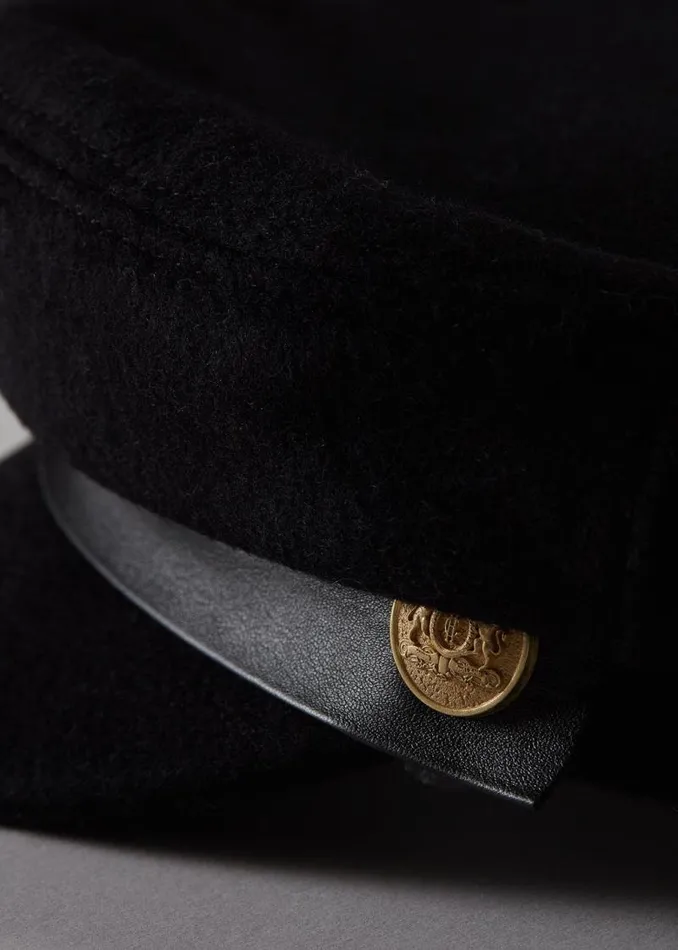 Women Hats and Headbands Holland Cooper Bretton Hat Black Women Hats and Headbands Holland Cooper Bretton Hat Black