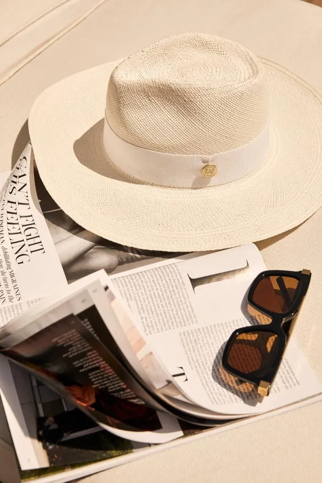 Women Hats and Headbands Holland Cooper Jessica Hat White
