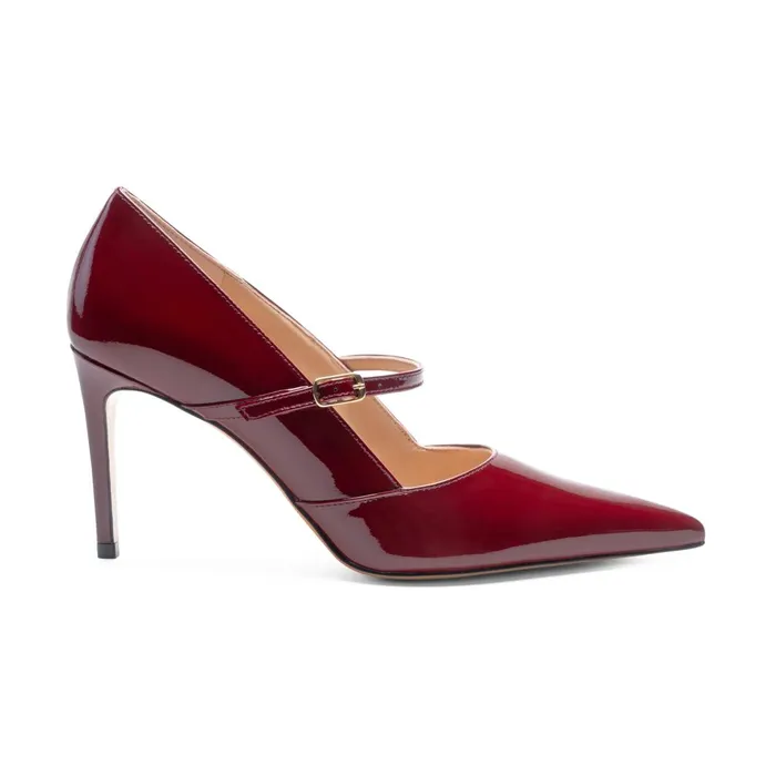 Women Heels Bruno Magli Prima Pump Bordeaux Patent