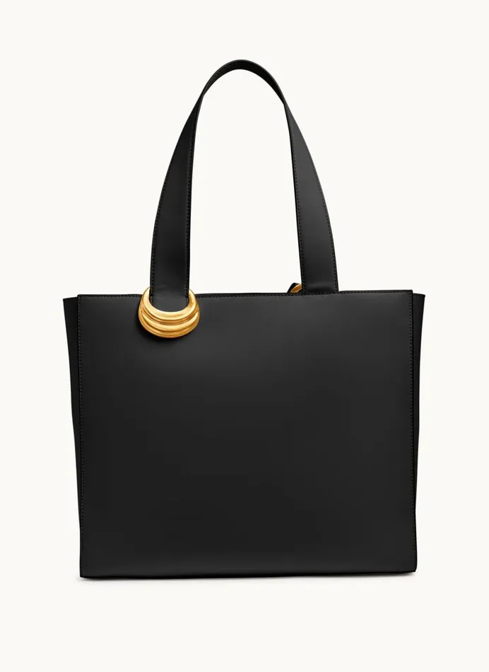 Women HEWLETT TOTE Blackgold Donna Karan New York Totes