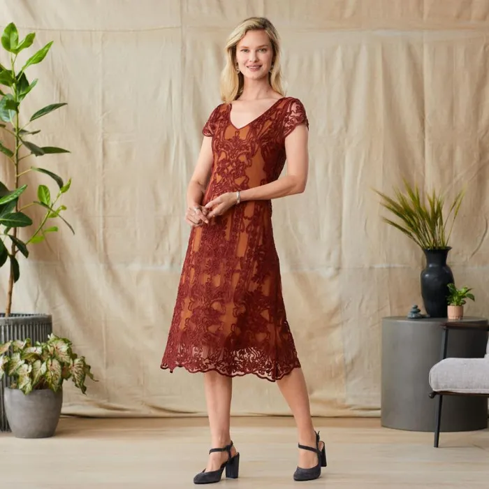Women Hidden Avenue Dress Burgundy Sundance Catalog Dresses and Jumpsuits