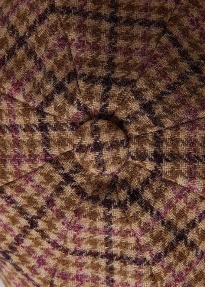 Women In Stock Tailoring Holland Cooper Baker Boy Cap Sudeley Pink