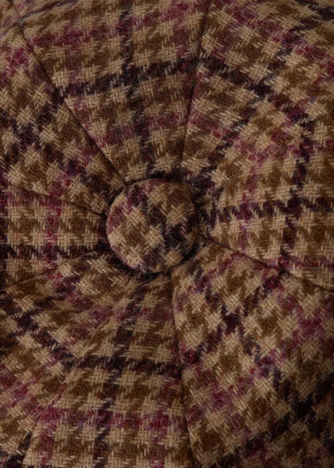 Women In Stock Tailoring Holland Cooper Baker Boy Cap Sudeley Pink