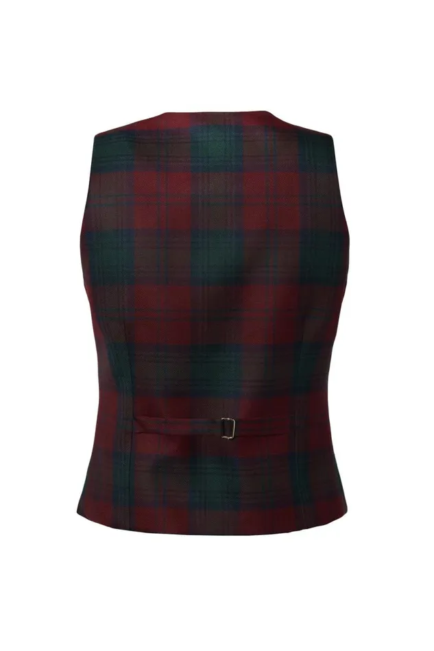 Women In Stock Tailoring Holland Cooper Hampton Waistcoat Mulberry Tartan Women In Stock Tailoring Holland Cooper Hampton Waistcoat Mulberry Tartan