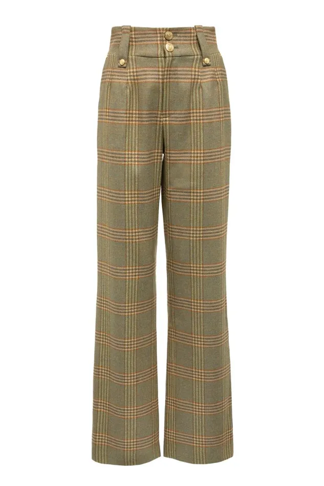 Women In Stock Tailoring Holland Cooper High Waisted Straight Trouser Leveret Women In Stock Tailoring Holland Cooper High Waisted Straight Trouser Leveret
