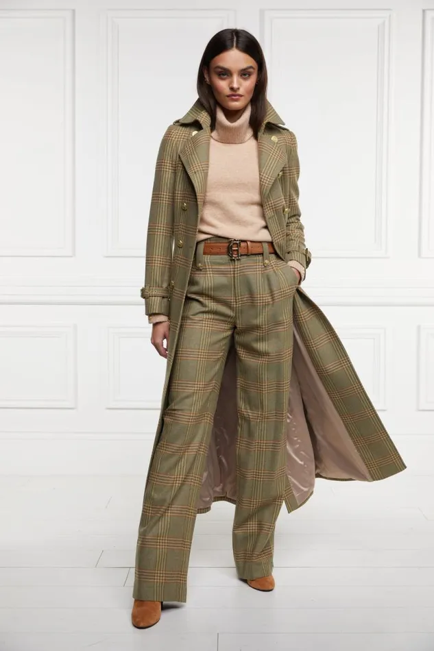 Women In Stock Tailoring Holland Cooper High Waisted Straight Trouser Leveret Women In Stock Tailoring Holland Cooper High Waisted Straight Trouser Leveret
