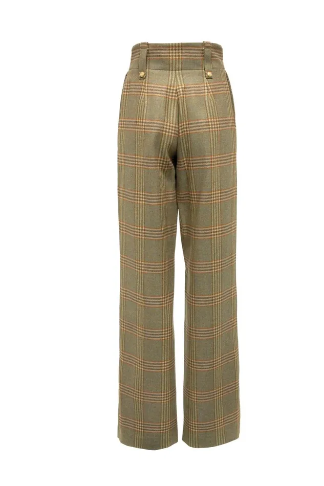 Women In Stock Tailoring Holland Cooper High Waisted Straight Trouser Leveret Women In Stock Tailoring Holland Cooper High Waisted Straight Trouser Leveret