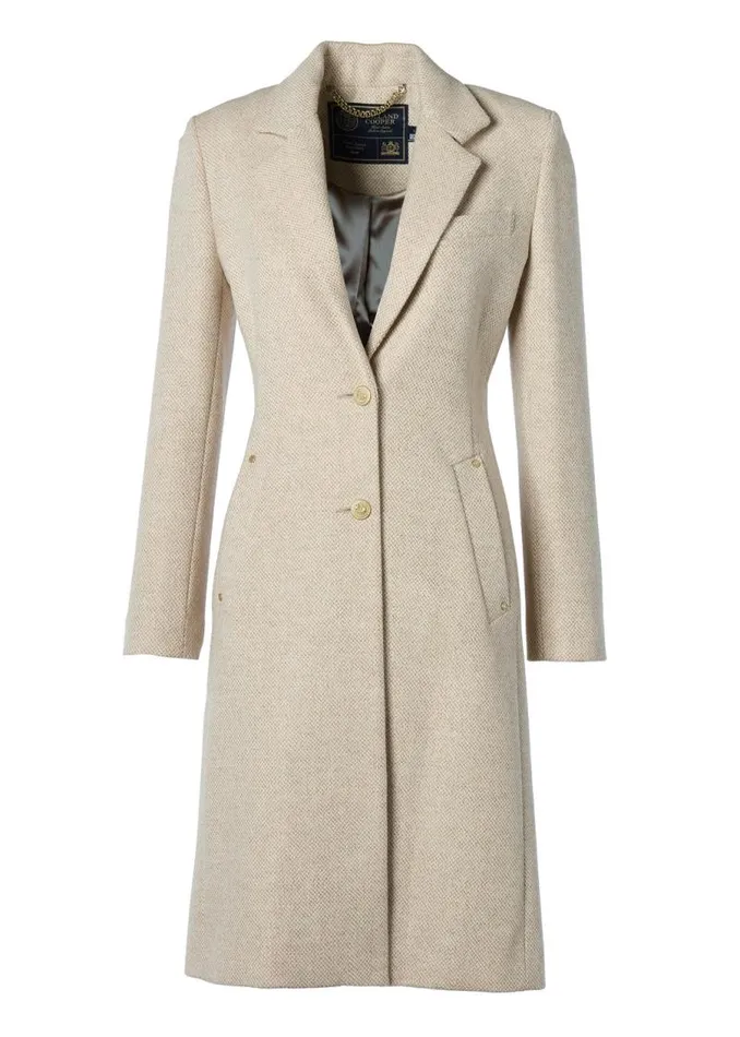 Women In Stock Tailoring Holland Cooper Regency Coat Biscuit