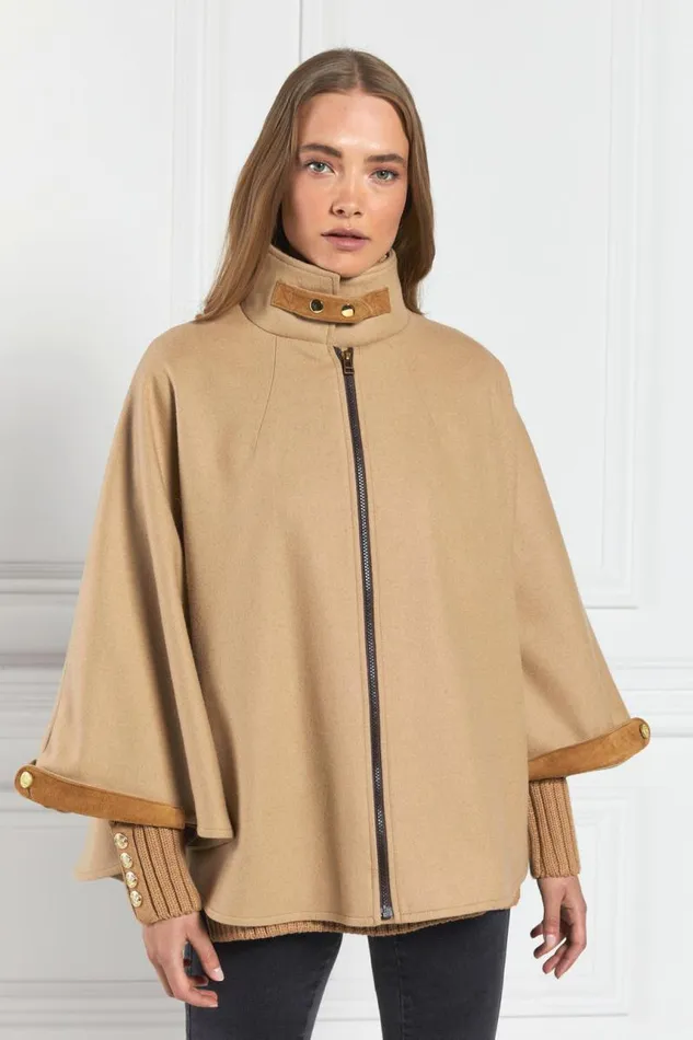 Women In Stock Tailoring Holland Cooper The Classic Cape Camel