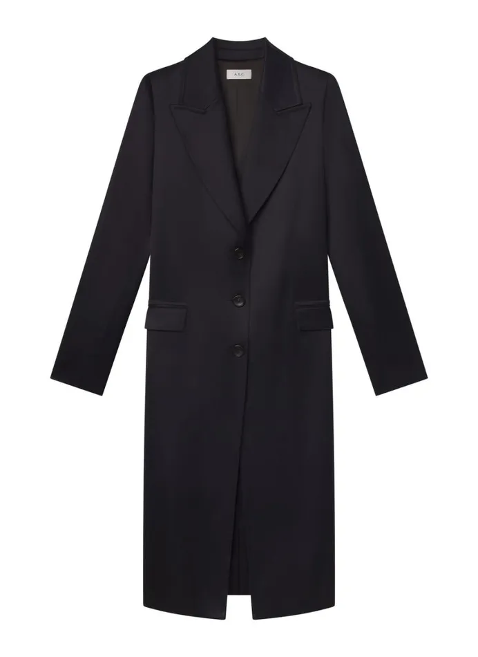 Women Jackets and Coats ALC Jude Satin Coat Deep Navy