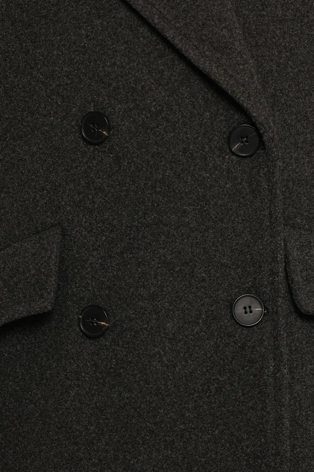 Women Jackets and Coats Petal and Pup Brylie Oversized Coat Charcoal