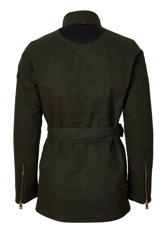 Women Jackets Holland Cooper Wax Field Jacket Dark Olive