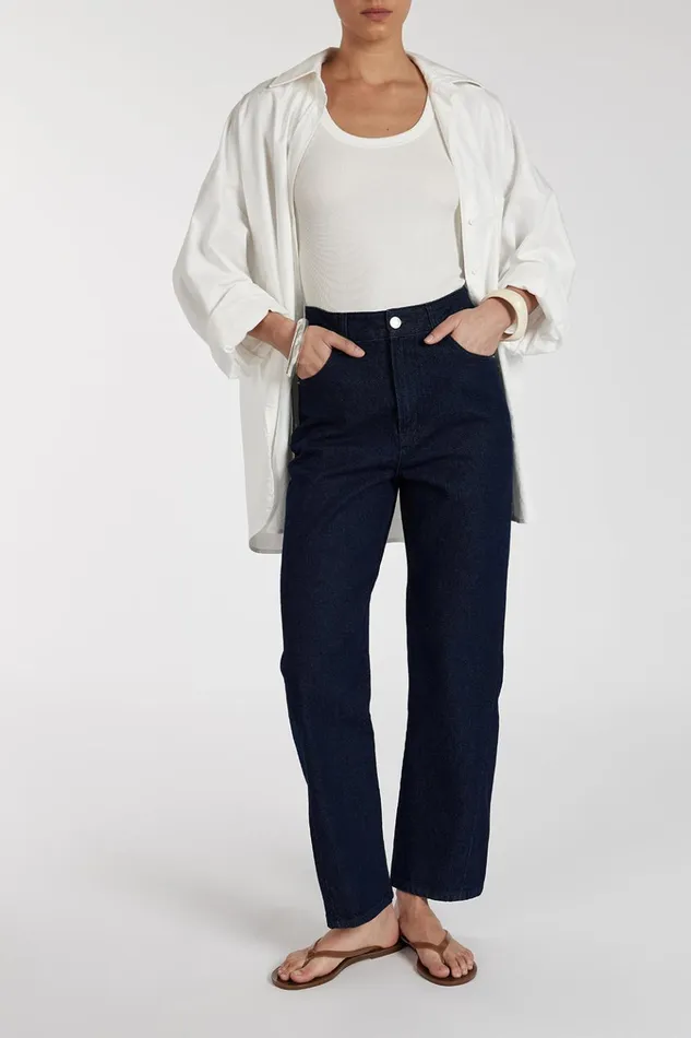 Women Jeans DISSH FINN INDIGO TWISTED SEAM JEAN