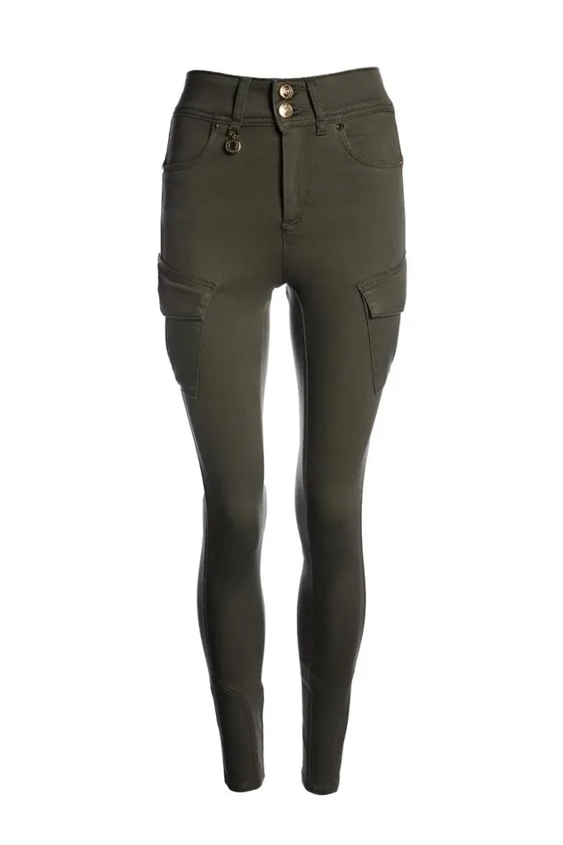 Women Jeans Holland Cooper Juliana Cargo Jean Hunter Green Women Jeans Holland Cooper Juliana Cargo Jean Hunter Green