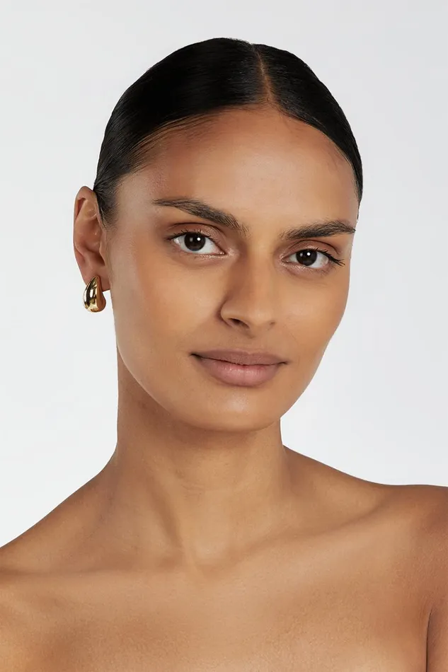 Women Jewellery DISSH PORTER BABY BLOB GOLD EARRINGS