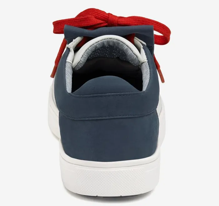 Women Johnston and Murphy Golf Madison Perfed Hybrid Whitenavyred Calfskin Women Johnston and Murphy Golf Madison Perfed Hybrid Whitenavyred Calfskin