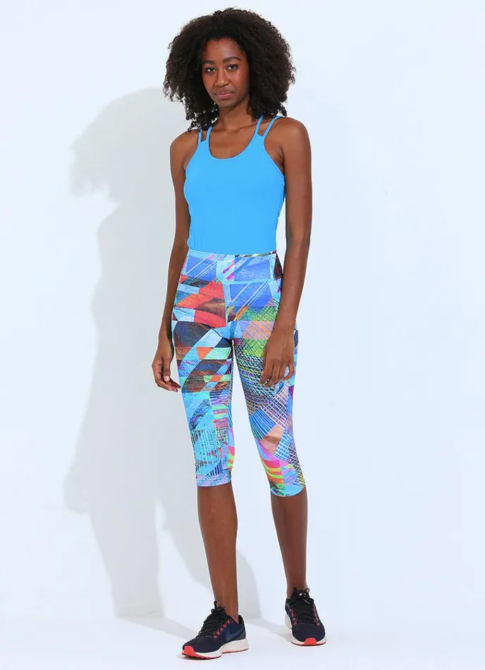 Women JoJo Capri 20 Seabreeze Dona Jo Leggings and Capris
