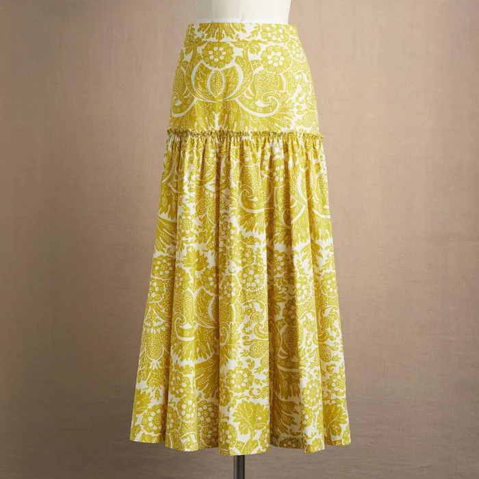 Women Joslyn Skirt Chartreuse Sundance Catalog Skirts