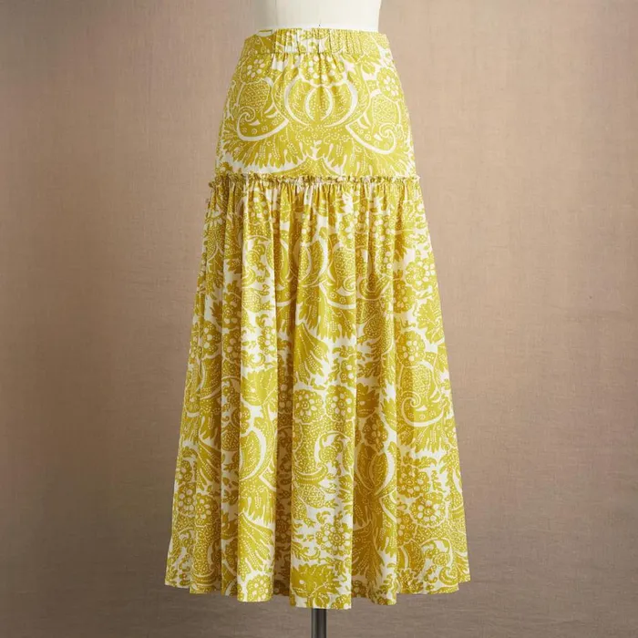 Women Joslyn Skirt Chartreuse Sundance Catalog Skirts