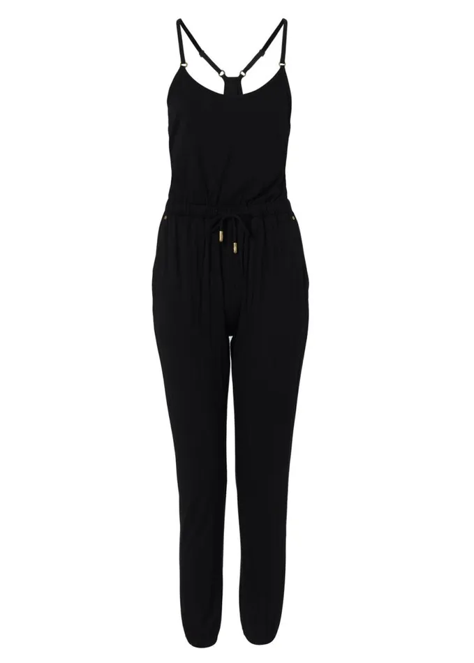 Women Jumpsuits Holland Cooper Iconic Jersey Jumpsuit Black